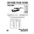 SONY CCDFX200E Service Manual cover photo