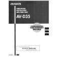 AIWA AVD30 Owner's Manual cover photo