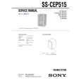 SONY SSCEP515 Service Manual cover photo