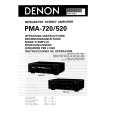 DENON PMA-520 Owner's Manual cover photo