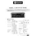 CLARION G-80TVF Service Manual cover photo