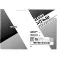 CASIO MT640 Owner's Manual cover photo