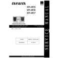 AIWA XRM56EZ Service Manual cover photo