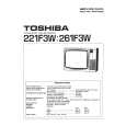 TOSHIBA 221F3W Service Manual cover photo