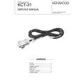 KENWOOD KCT31 Service Manual cover photo