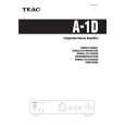 TEAC A-1D Owner's Manual cover photo