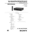 SONY SLVE420CP Service Manual cover photo