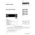 SANYO VHR778E Service Manual cover photo