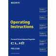 SONY PEGS320 Owner's Manual cover photo