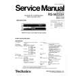TECHNICS RSM233X Service Manual cover photo