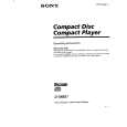SONY D-M801 Owner's Manual cover photo