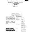ONKYO TA2033 Service Manual cover photo
