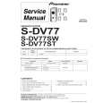 PIONEER S-DV77 Service Manual cover photo