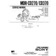 SONY MDR-CD270 Service Manual cover photo