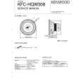 KENWOOD KFCHQW308 Service Manual cover photo