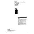 SONY IPS-360 Owner's Manual cover photo