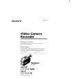 SONY CCD-TRV81 Owner's Manual cover photo