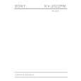 SONY KV2022AN Service Manual cover photo