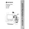HITACHI C2119R Owner's Manual cover photo