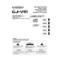 PIONEER CJ-V51 Owner's Manual cover photo