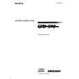 SONY CFD-510 Owner's Manual cover photo