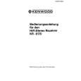KENWOOD KR-6170 Owner's Manual cover photo