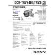 SONY DCRTRV240E Service Manual cover photo