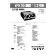 SONY VPH1041QM Service Manual cover photo