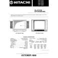 HITACHI CPT2808 Service Manual cover photo