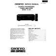 ONKYO TX905 Service Manual cover photo