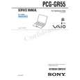 SONY PCGGR55 Service Manual cover photo