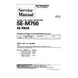 PIONEER SEM550 Service Manual cover photo