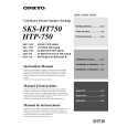 ONKYO SKB-750 Owner's Manual cover photo