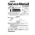 TECHNICS SLPD847 Service Manual cover photo