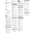 SONY BC-CSQ2 Owner's Manual cover photo