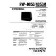 SONY VPH1271Q Service Manual cover photo