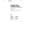 SONY D-E400 Owner's Manual cover photo