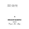 MARANTZ CD73 Service Manual cover photo