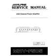 ALPINE MRVF505 Service Manual cover photo
