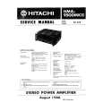 HITACHI HMA9500MKII Service Manual cover photo