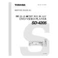 TOSHIBA SD4205 Service Manual cover photo