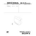 SONY KVG21L3 Service Manual cover photo