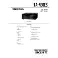 SONY TA-N90ES Service Manual cover photo