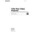 SONY KP-61V35 Owner's Manual cover photo