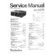 TECHNICS SUVX700 Service Manual cover photo