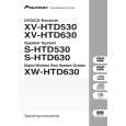 PIONEER XV-HTD530/KUCXJ Owner's Manual cover photo