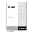 CASIO SF3990 Owner's Manual cover photo