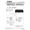 AIWA ADWX707 Service Manual cover photo