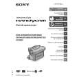 SONY DCRDVD103 Owner's Manual cover photo
