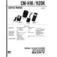 SONY CM-H20K Service Manual cover photo